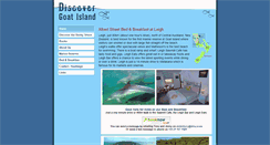 Desktop Screenshot of discovergoatisland.co.nz